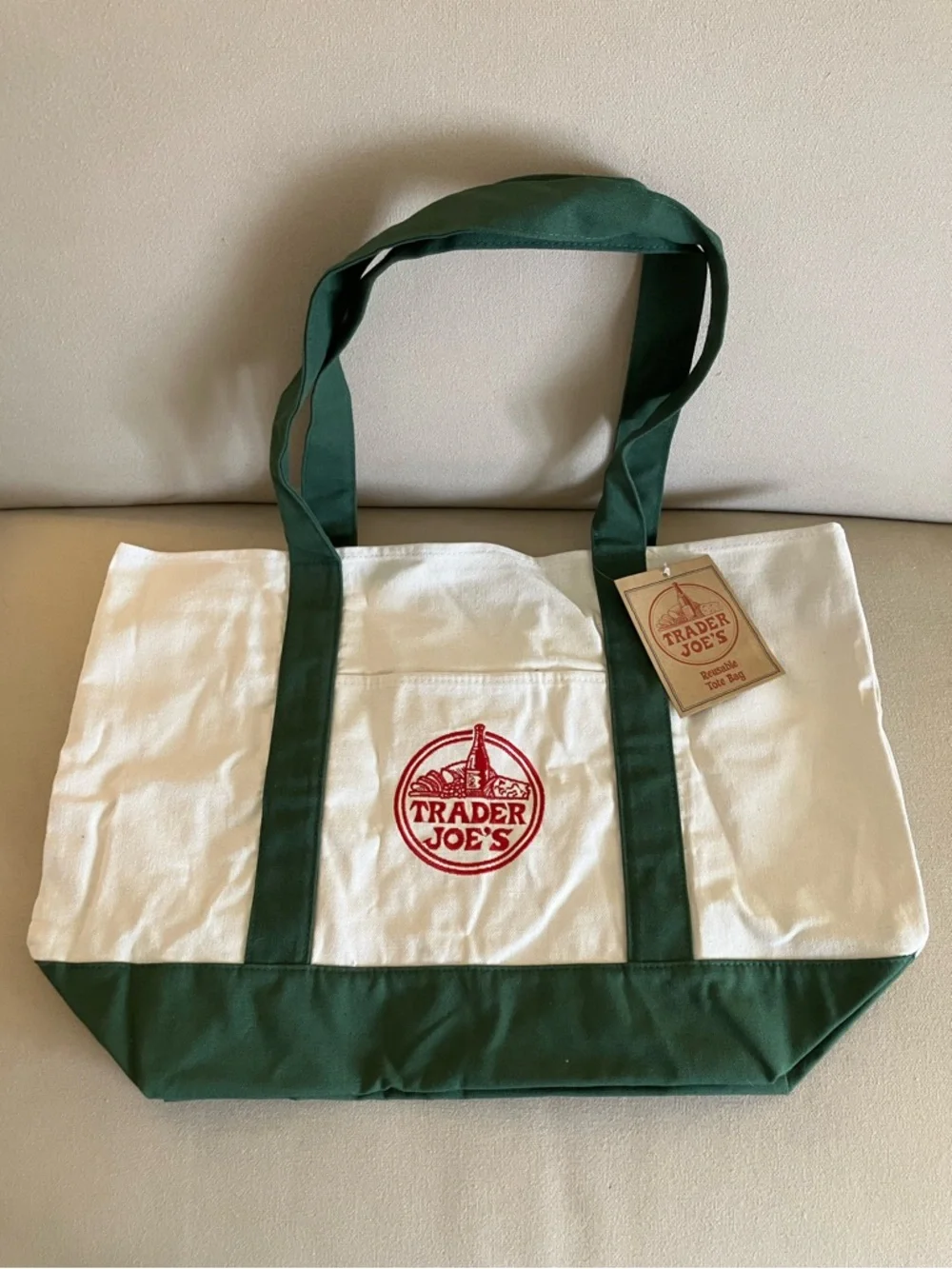 Trader Joe’s Canvas Tote - Picture 1 of 2